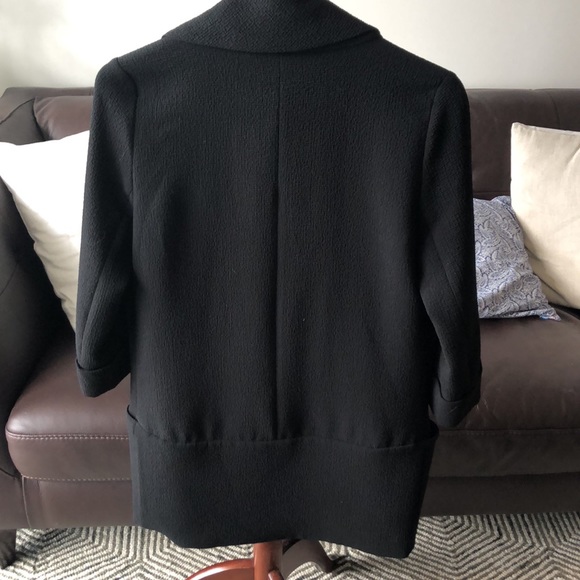 Aritzia Wilfred open blazer black size 0 - Picture 3 of 9